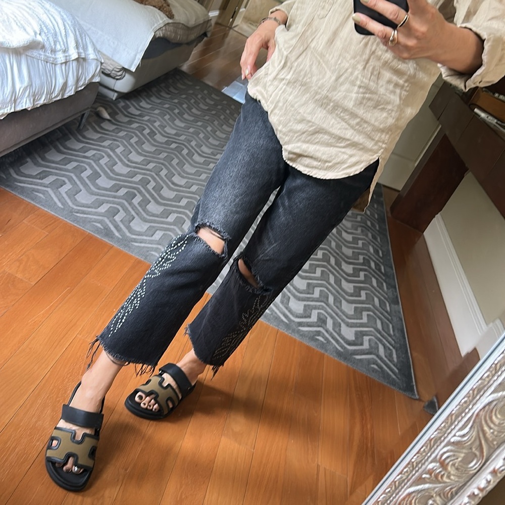 Levi’s 501 premium black denim jeans
